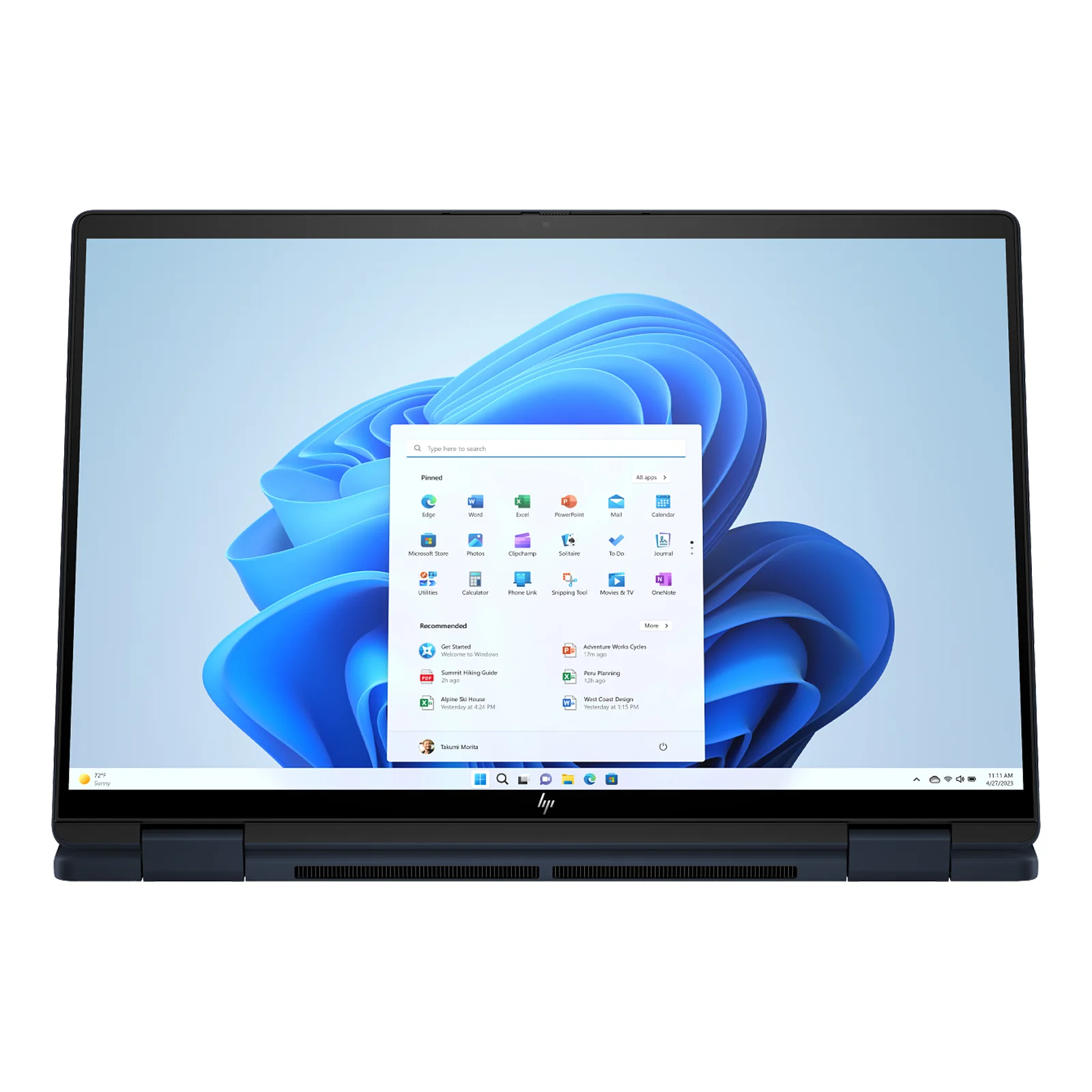 Envy x360 14" WUXGA 2-in-1 Laptop Core Ultra 7-155U 16GB 512GB W11H Touch Blue (Refurbished) - Image 8