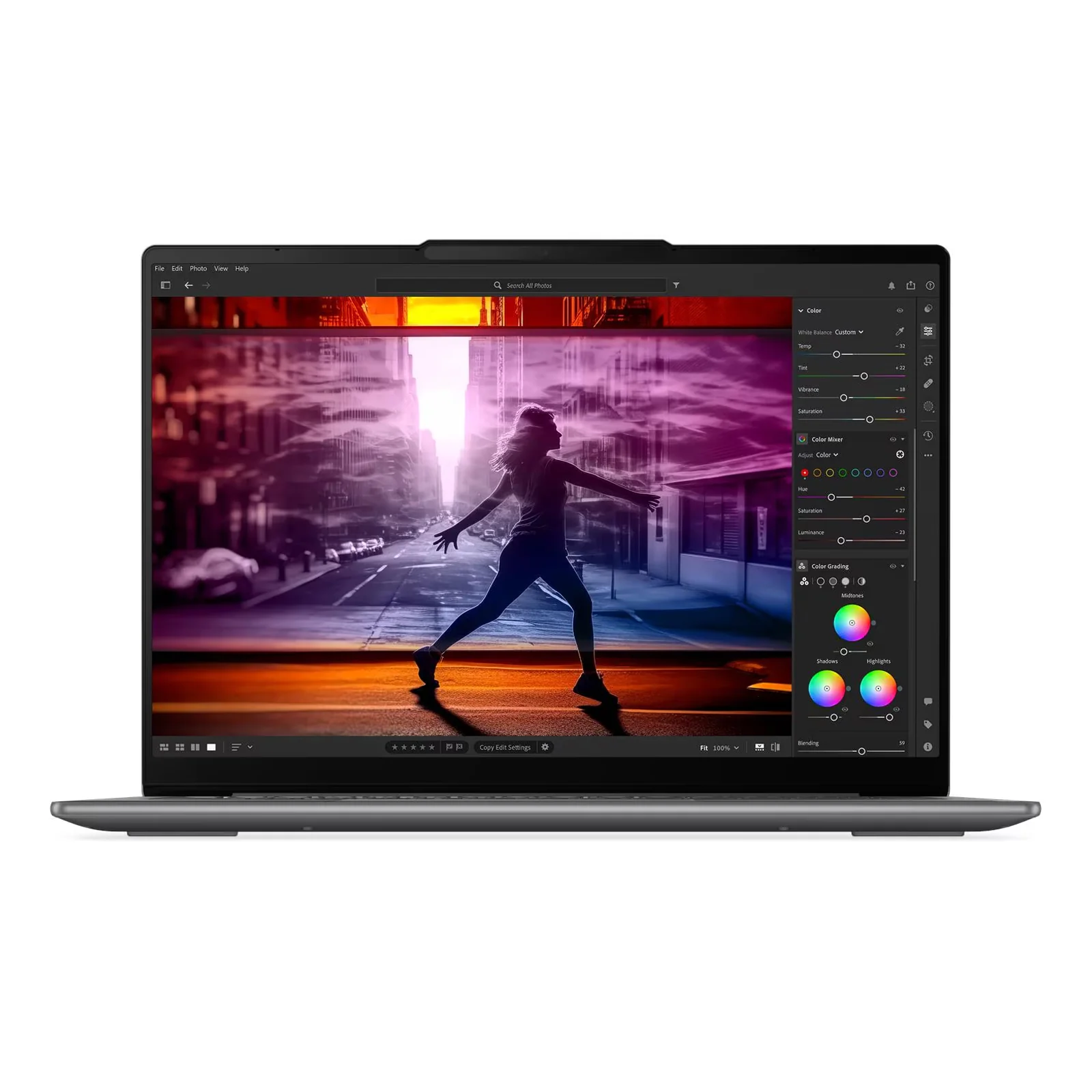Yoga Slim 7 14" WUXGA OLED Laptop U7-155H 32GB 1TB W11H Grey (Refurbished) - Image 6