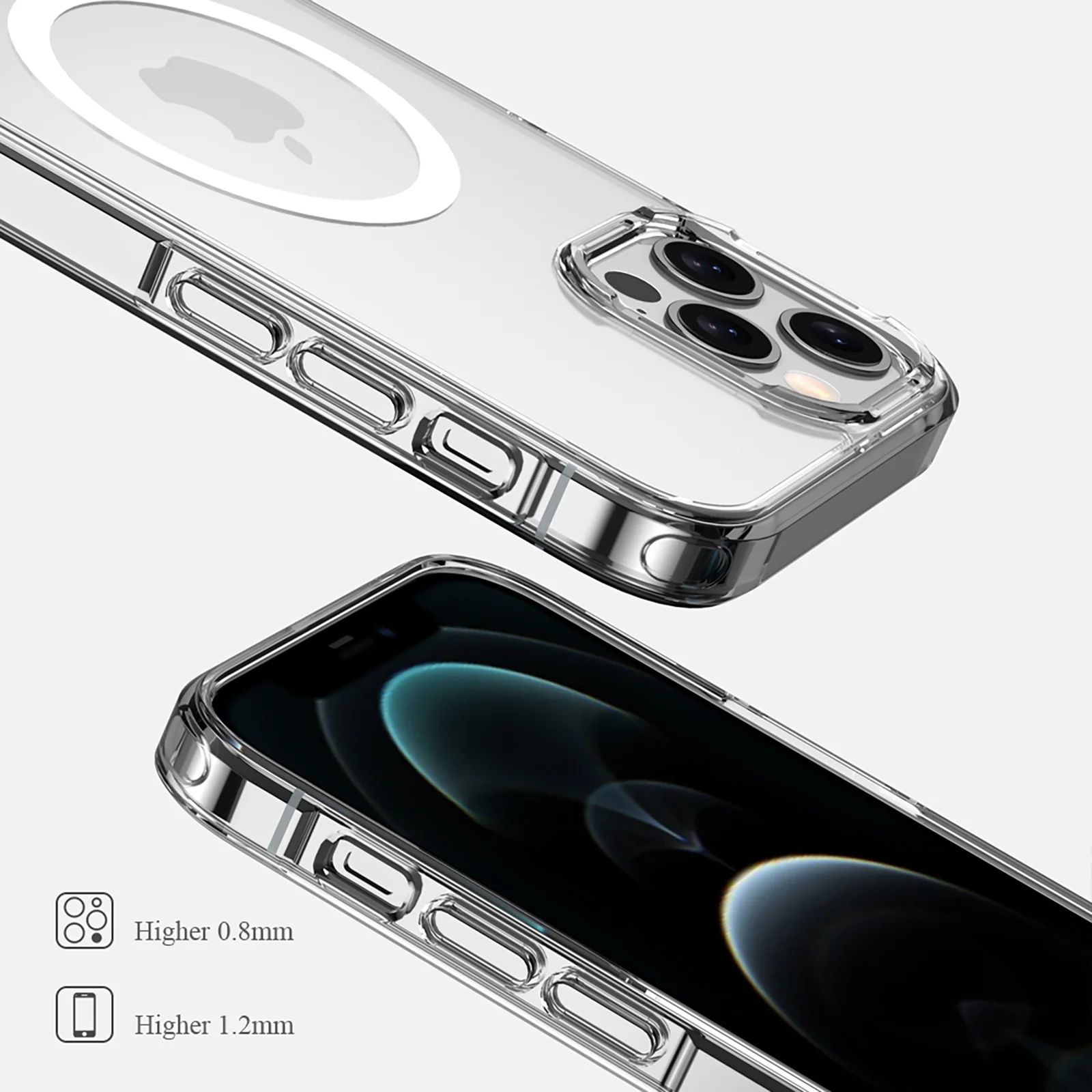 MagSafe Clear Case for iPhone 12 / iPhone 12 Pro - Image 4
