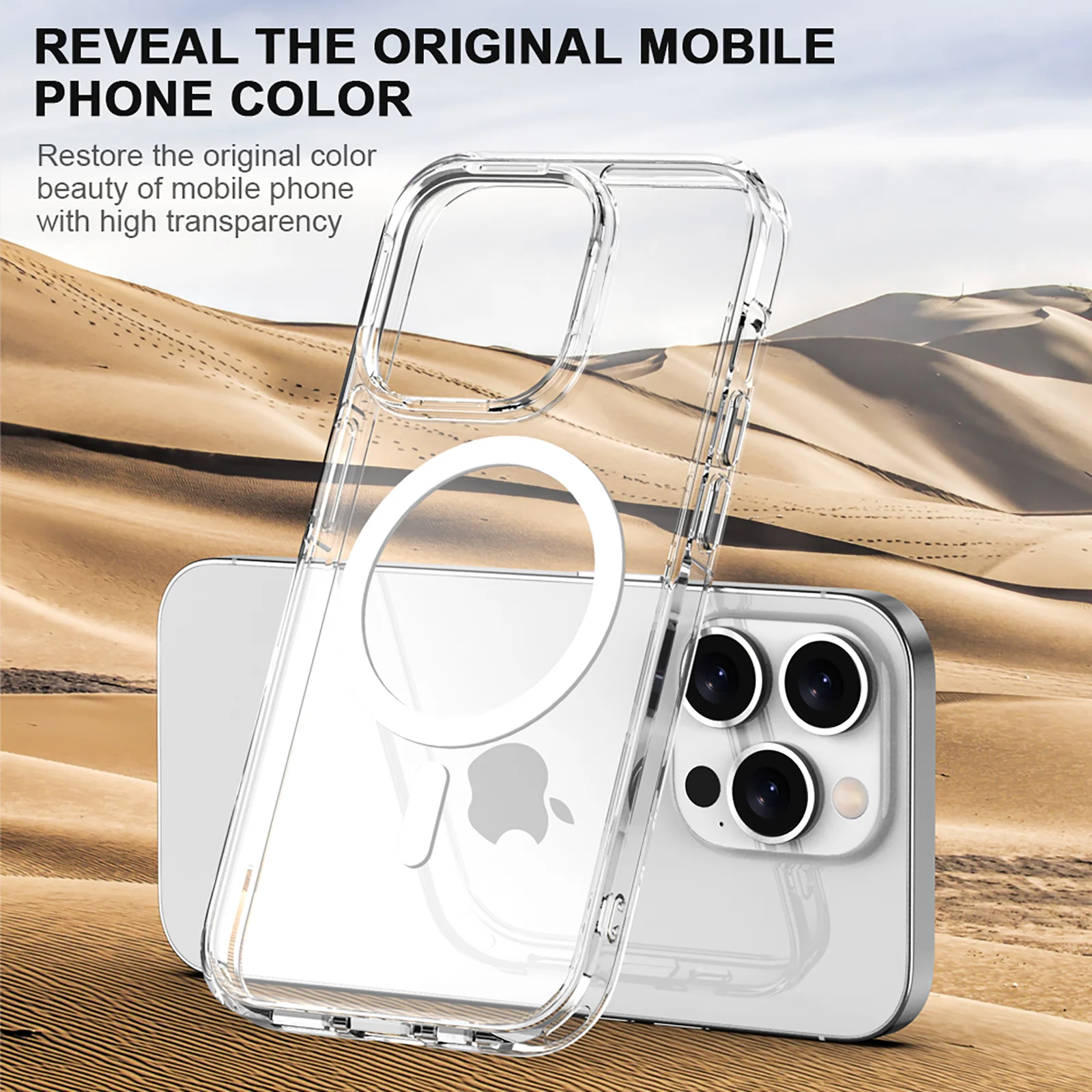 MagSafe Clear Case for iPhone 14 Pro Max - Image 3