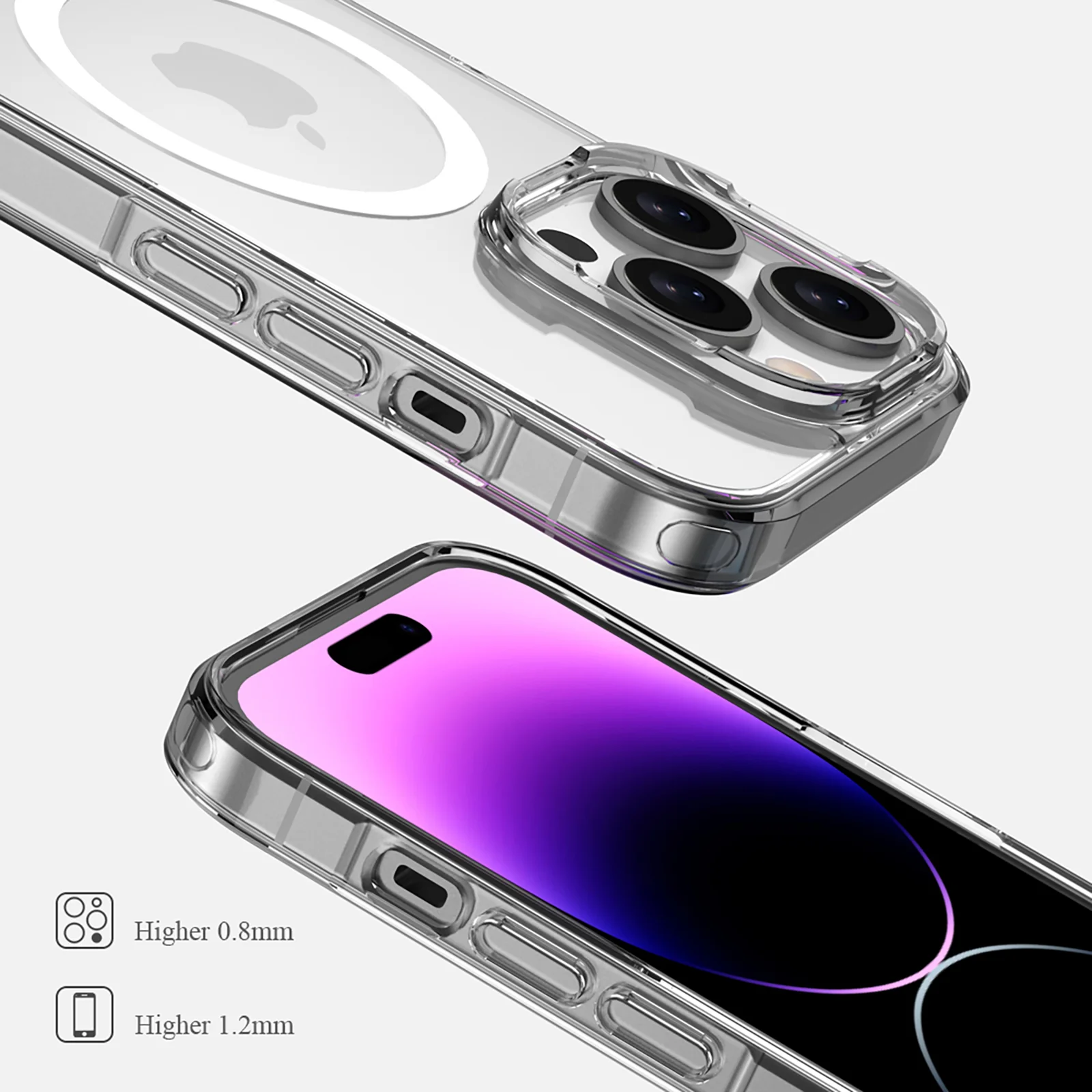 MagSafe Clear Case for iPhone 14 Pro Max - Image 4
