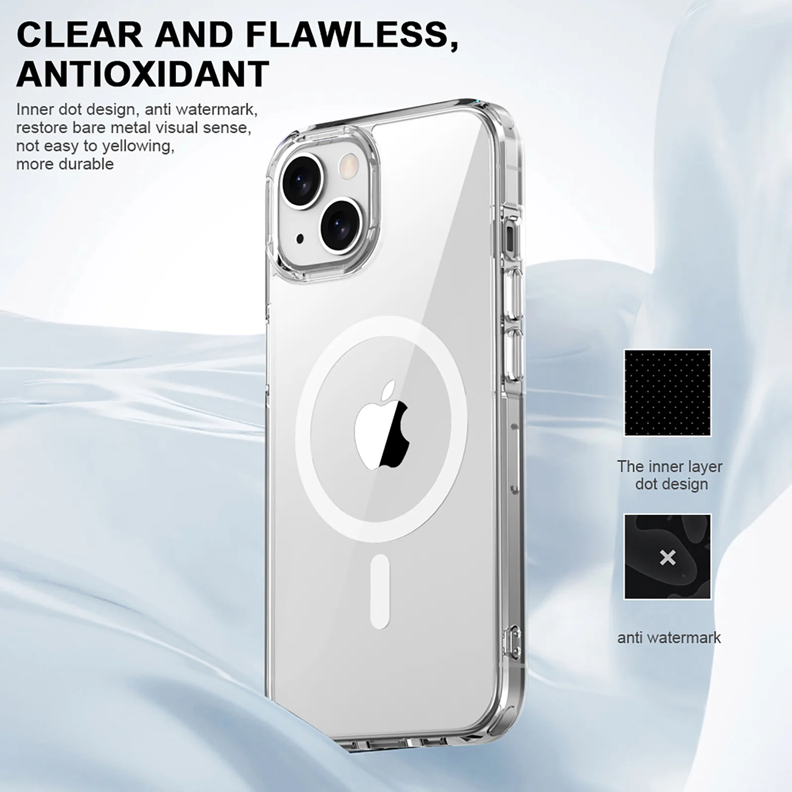 MagSafe Clear Case for iPhone 15 Plus - Image 5