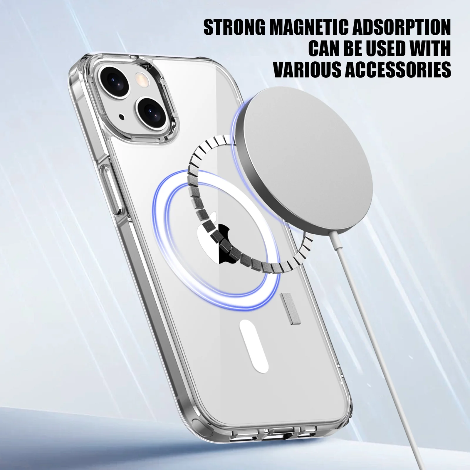 MagSafe Clear Case for iPhone 15 Plus - Image 6