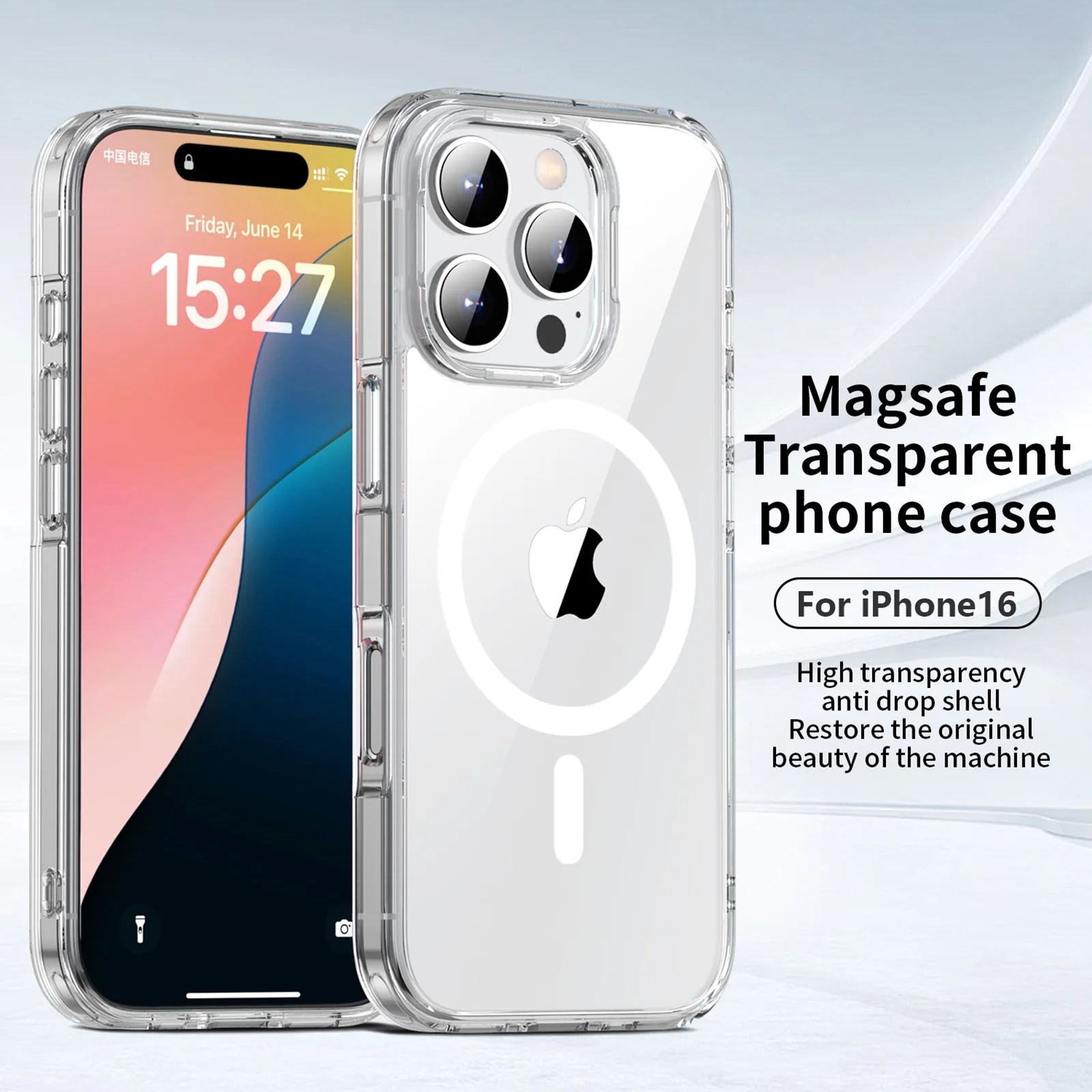 MagSafe Clear Case for iPhone 16 Pro - Image 5