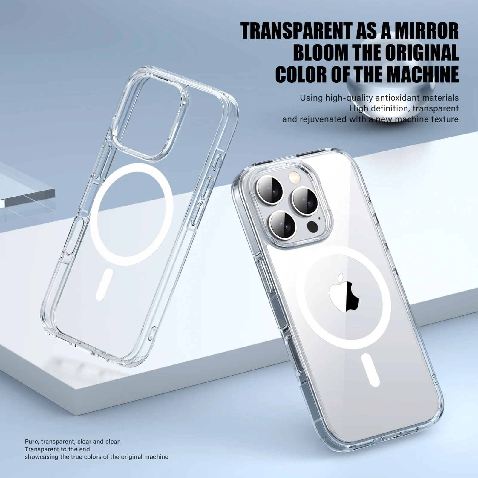 MagSafe Clear Case for iPhone 16 Pro Max - Image 2